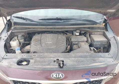 2017 Kia Sedona Lx from USA, damaged, VIN KNDMB5C12H6253956